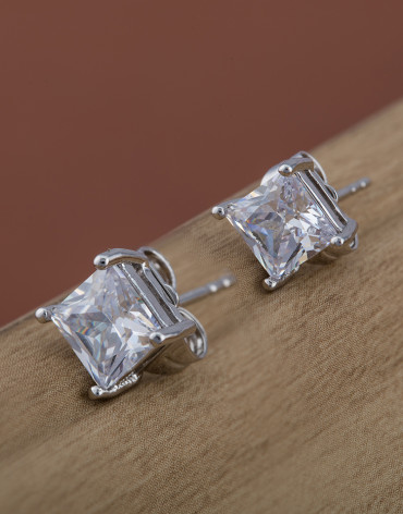 Square shaped Fashion studs